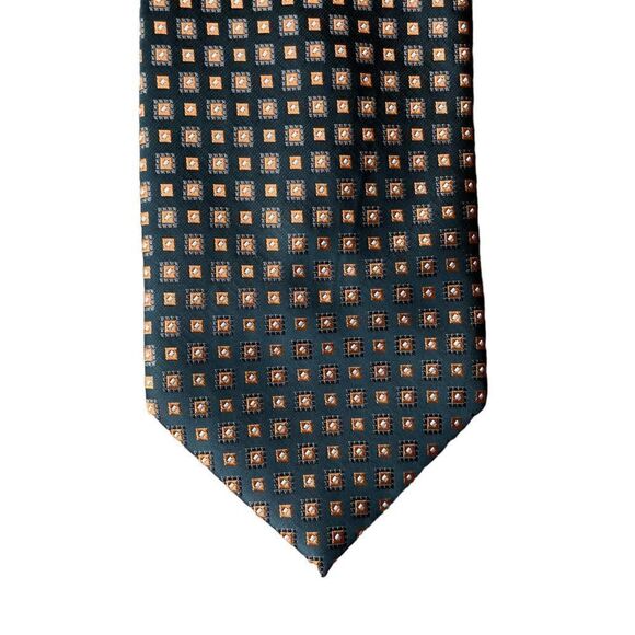 Romario Mancini Geometric Print Tie - Picture 1 of 5